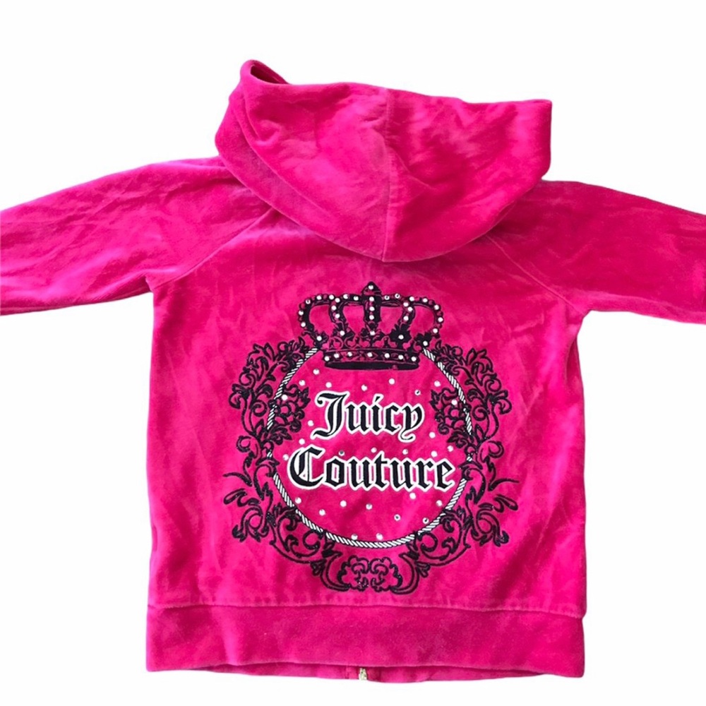 Vintage hot pink Juicy Couture tracksuit jacket